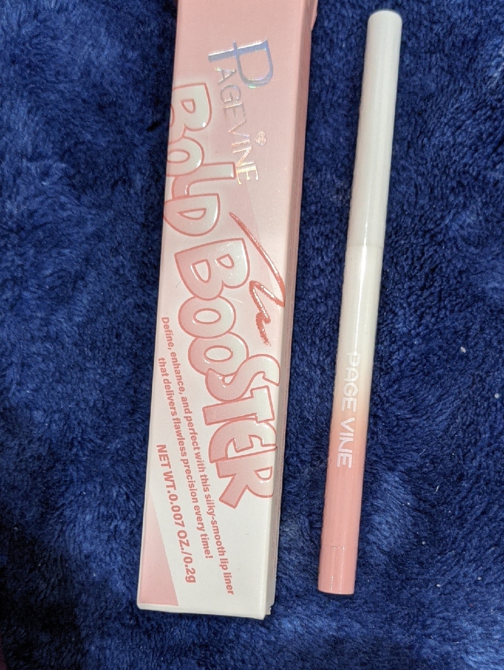 Page Vine Bold Booster Lip Liner — Soft Pink